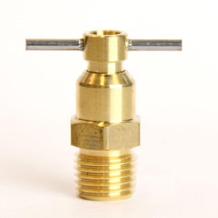 Atc ATC 1/4 in. Brass Needle Drain Cock 6JC052102421015